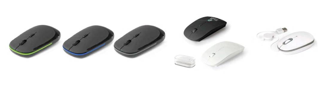 Exemplos de Ratos Óticos ou Wireless para Merchandising